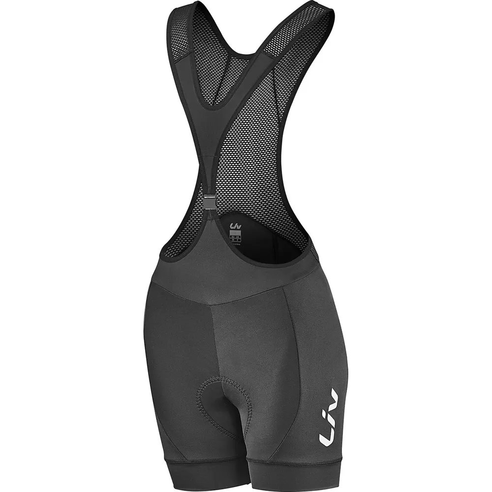 uPRISE Bikes Liv Fisso Women's Bib Shorts - Black | Price match, 365 day return s, 18-Month Warranty, Finance Available & Free UK Delivery