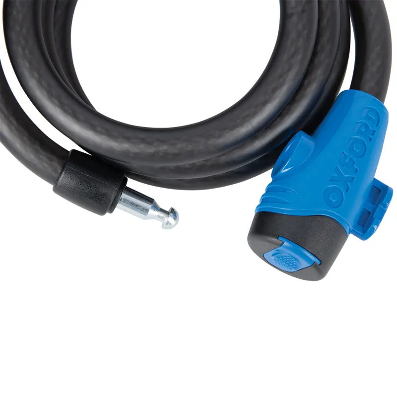 Oxford Cable15 Cable Lock 15mm x 1500mm - Smoke-2