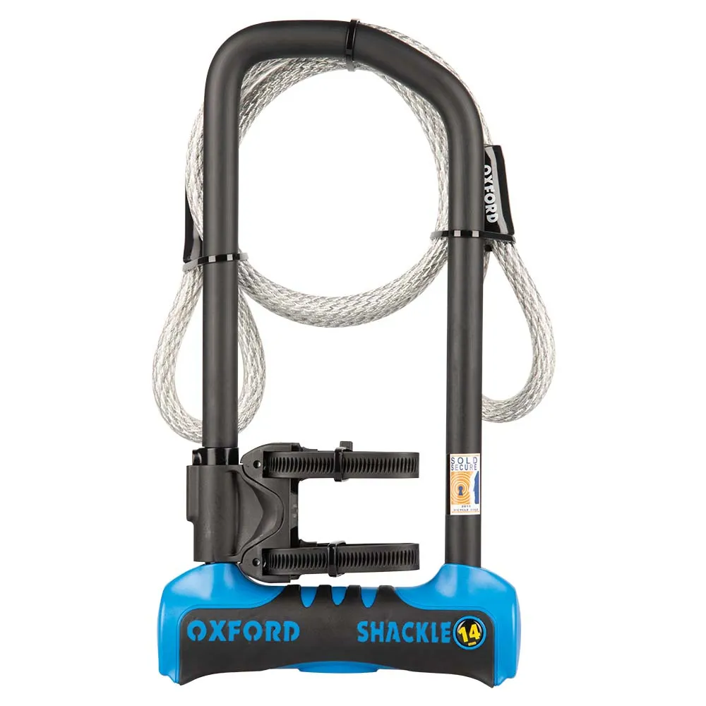 uPRISE Bikes Oxford Shackle14 Pro Duo U-Lock + Cable - 320x177mm - Sold Secure Diamond | Price match, 365 day return s, 18-Month Warranty, Finance Available & Free UK Delivery