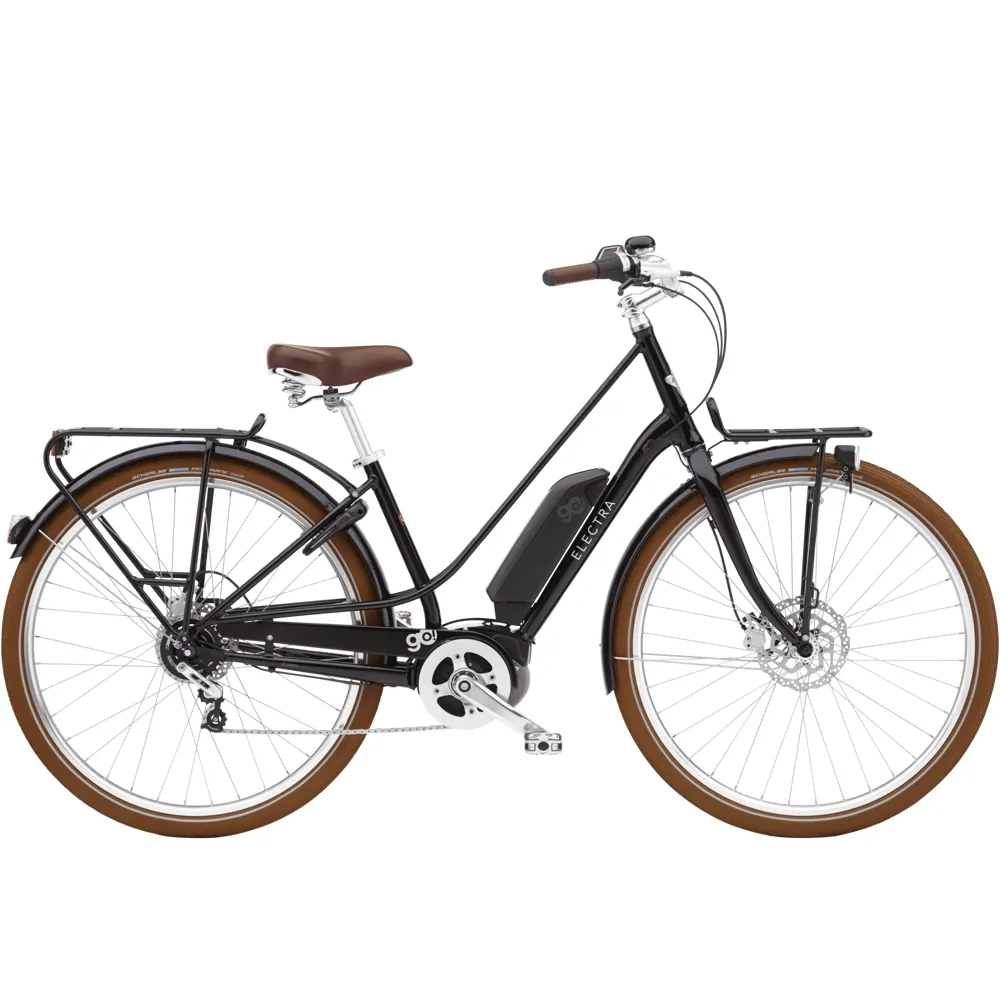 uPRISE Bikes Electra Loft Go 5i EQ Step Thru 2025 Women's Electric Hybrid Bike - Black | Price match, 365 day return s, 18-Month Warranty, Finance Available & Free UK Delivery