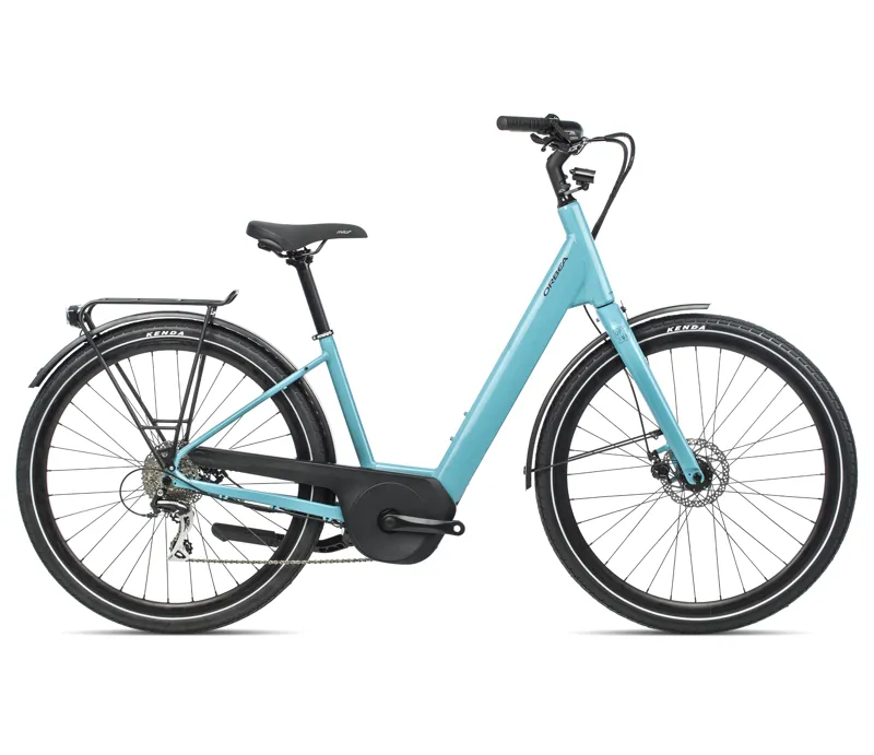 Orbea Optima E50 Unisex Electric Hybrid Bike - Blue - Large