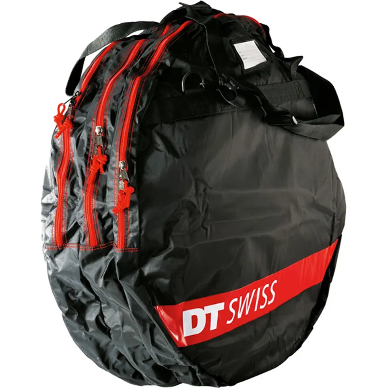 DT Swiss Wheel Bag - For Up To 3 Wheels - Black/Red