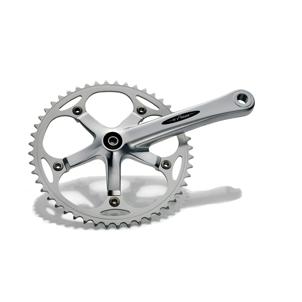 uPRISE Bikes Miche Express Track Chainset - 170 X 48T - Silver | Price match, 365 day return s, 18-Month Warranty, Finance Available & Free UK Delivery