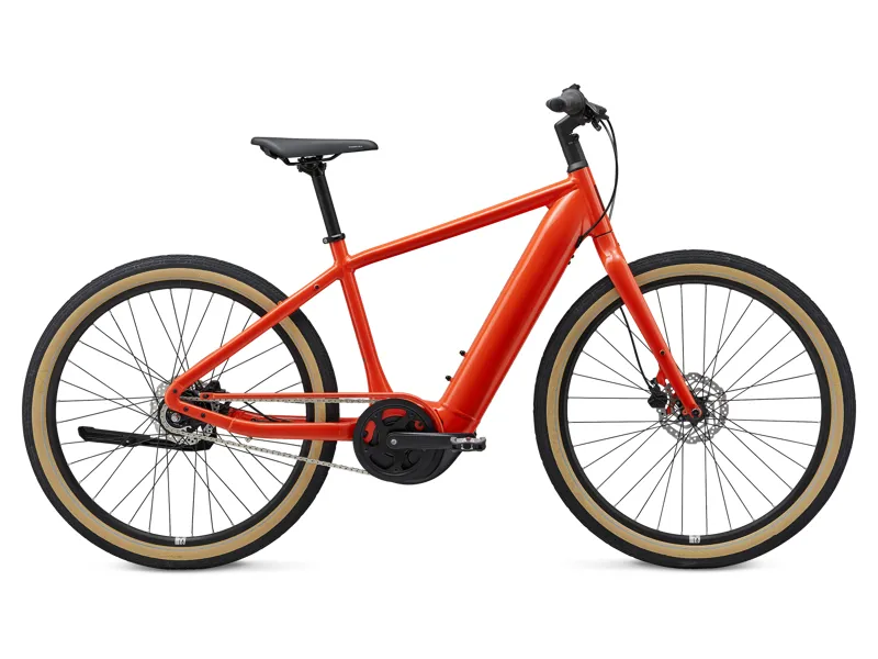 Momentum Transend E+ 2024 Electric Hybrid Bike - Tequila Sunrise