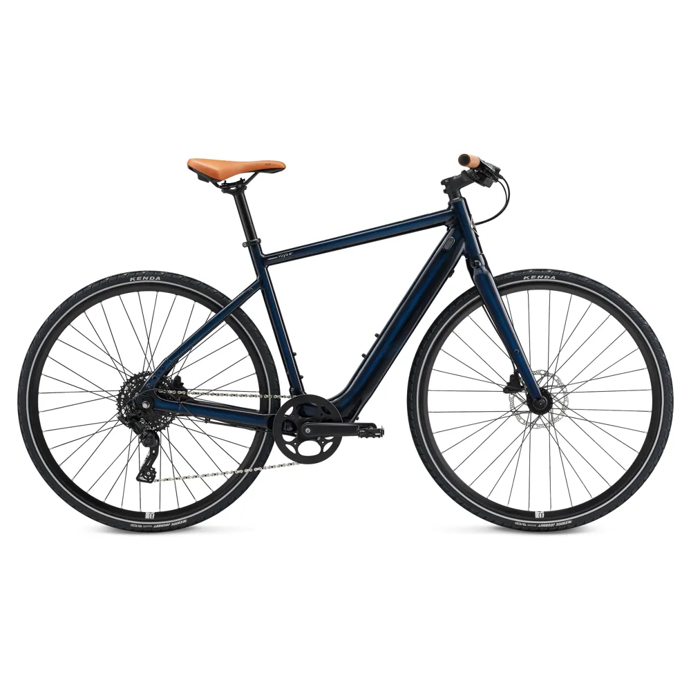 uPRISE Bikes Momentum Voya E+3 10 Speed 2024 Electric Hybrid Bike - Ink | Price match, 365 day return s, 18-Month Warranty, Finance Available & Free UK Delivery