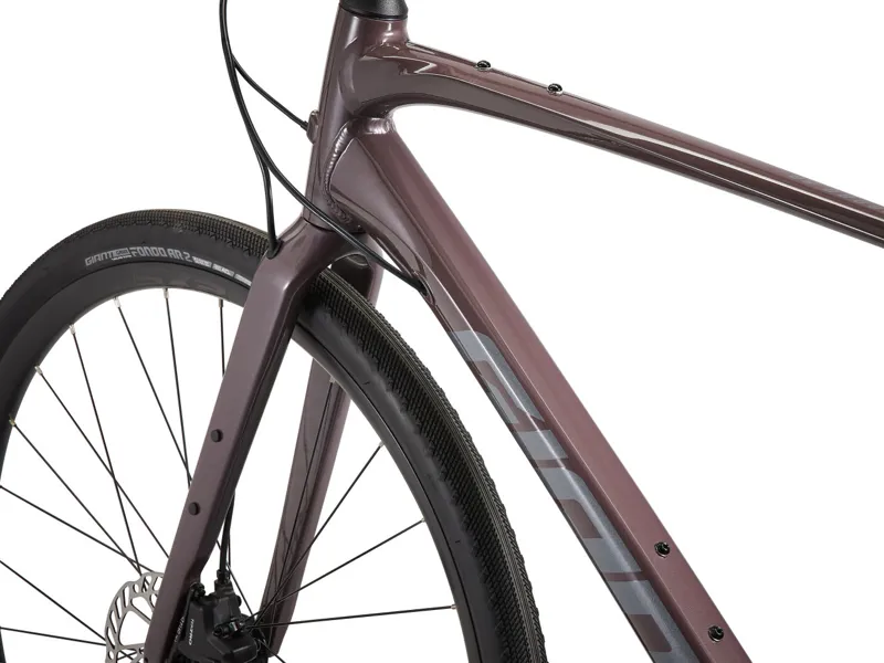 Giant FastRoad AR 3 Flat Bar Road Bike - Charcoal Plum-5
