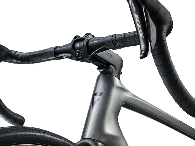 Giant Defy Advanced 1 2024 Carbon Endurance Road Bike - Charcoal-4