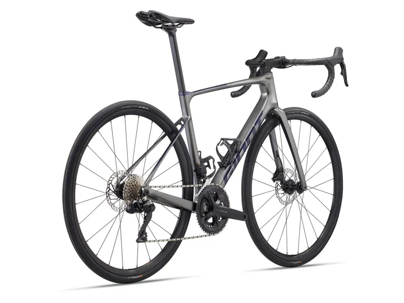Giant Defy Advanced 1 2024 Carbon Endurance Road Bike - Charcoal-2
