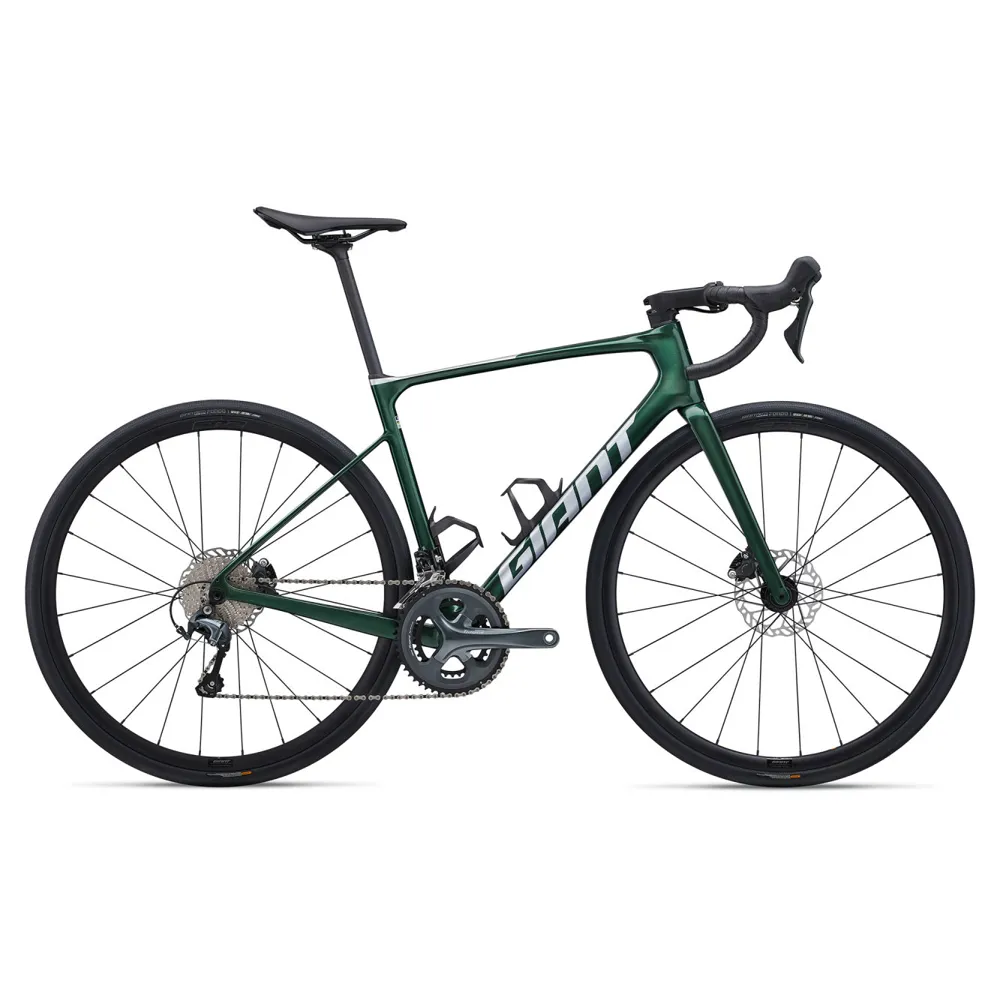 uPRISE Bikes Giant Defy Advanced 3 2024 Carbon Endurance Road Bike - Kelp Forest | Price match, 365 day return s, 18-Month Warranty, Finance Available & Free UK Delivery