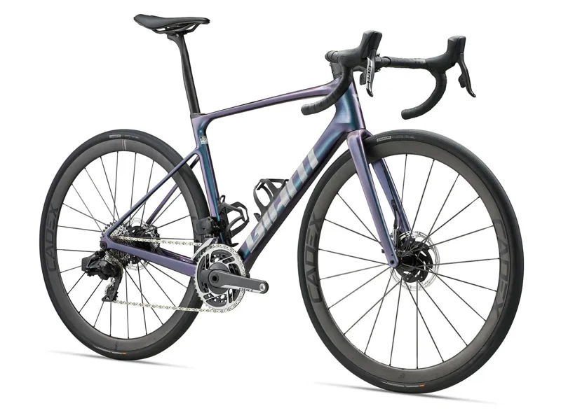 Giant Defy Advanced SL 0 2024 Carbon Endurance Road Bike - Blue Dragonfly-1