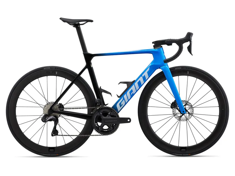 Giant Propel Advanced Pro 0 2024 Carbon Road Bike - Metallic Blue/Carbon-1