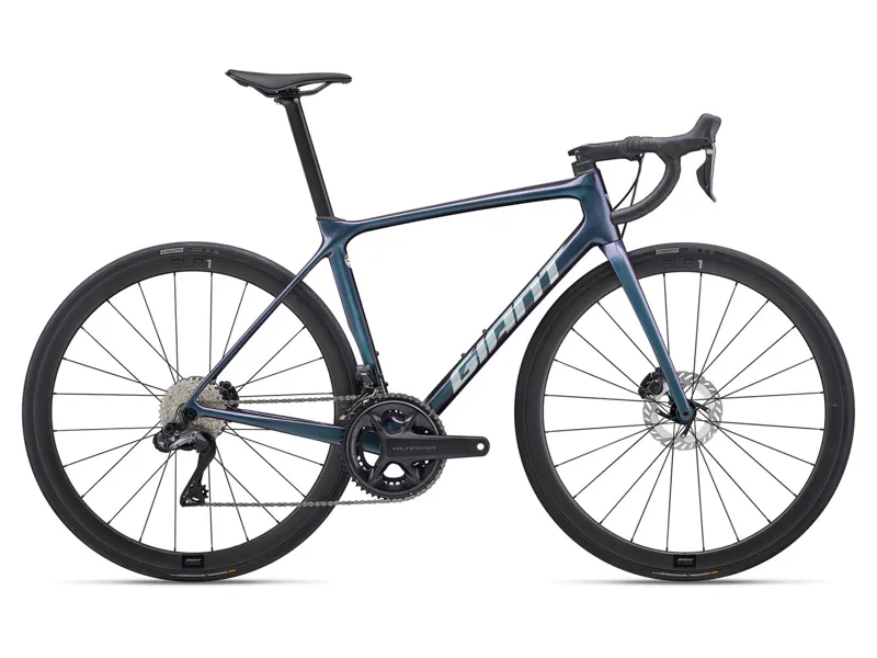 Giant TCR Advanced Pro 0 Disc Di2 2024 Carbon Road Bike - Blue Dragonfly