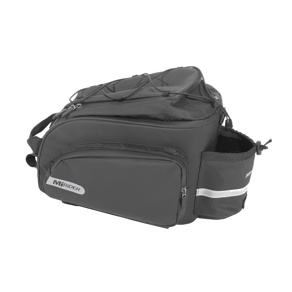 uPRISE Bikes Mirider Pannier Bag V2 - 13 Litre - Black | Price match, 365 day return s, 18-Month Warranty, Finance Available & Free UK Delivery