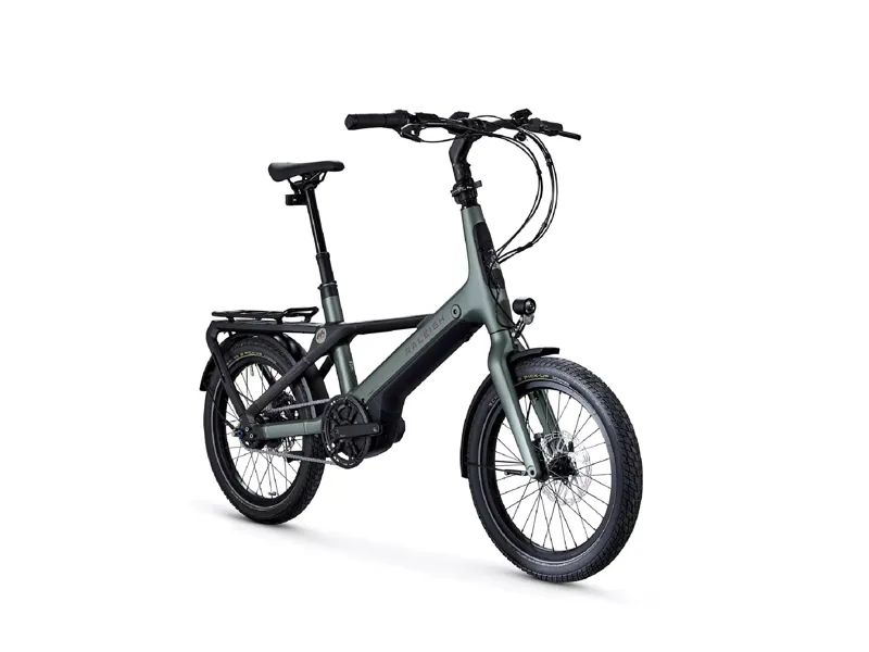 Raleigh Modum Electric Hybrid Bike - Green-1
