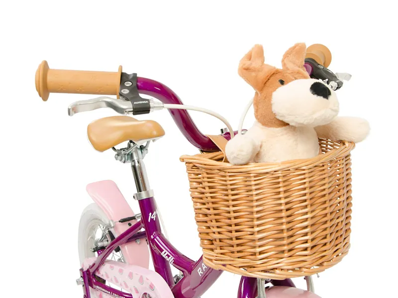 Raleigh Molli 14w 2023 Girls Kids Bike - Purple-6