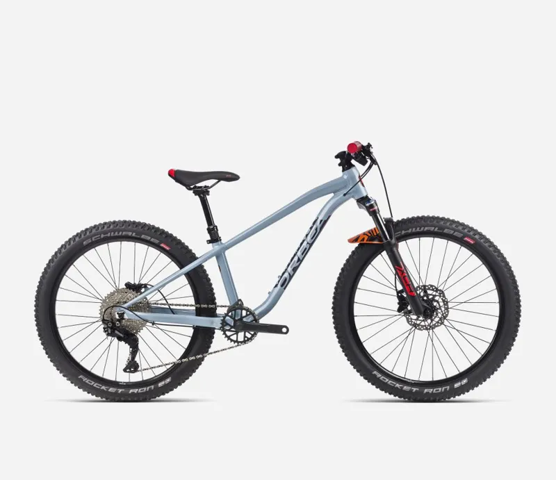 Orbea Laufey 24 H20 2023 Kids Mountain Bike - Bluish Grey/Red