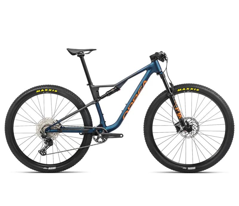 Orbea Oiz H30 29er Full Suspension MTB Moondust Blue Orange