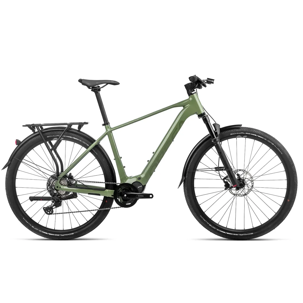 uPRISE Bikes Orbea Kemen 30 Electric Hybrid Bike - Urban Green - Small | Price match, 365 day return s, 18-Month Warranty, Finance Available & Free UK Delivery