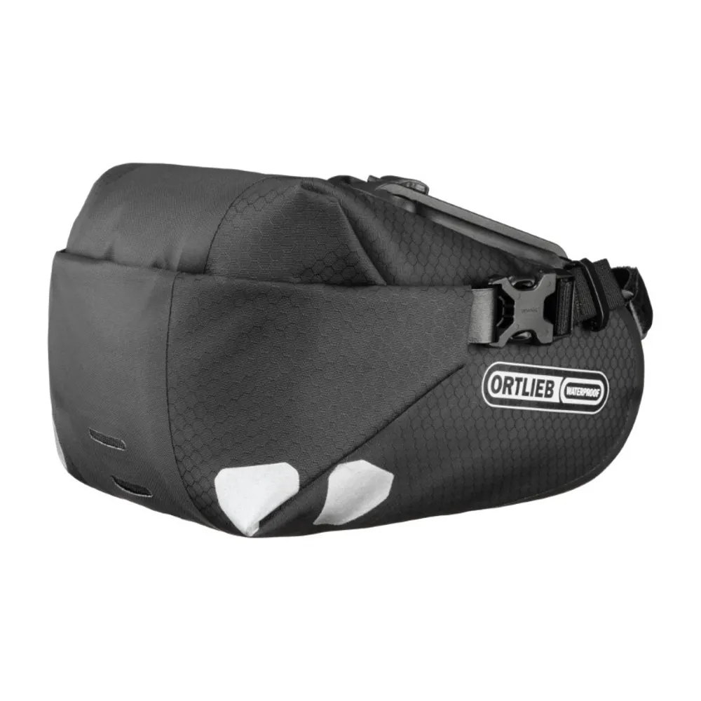 uPRISE Bikes Ortlieb Saddle-Bag Two - 1.6 Litre - Black | Price match, 365 day return s, 18-Month Warranty, Finance Available & Free UK Delivery