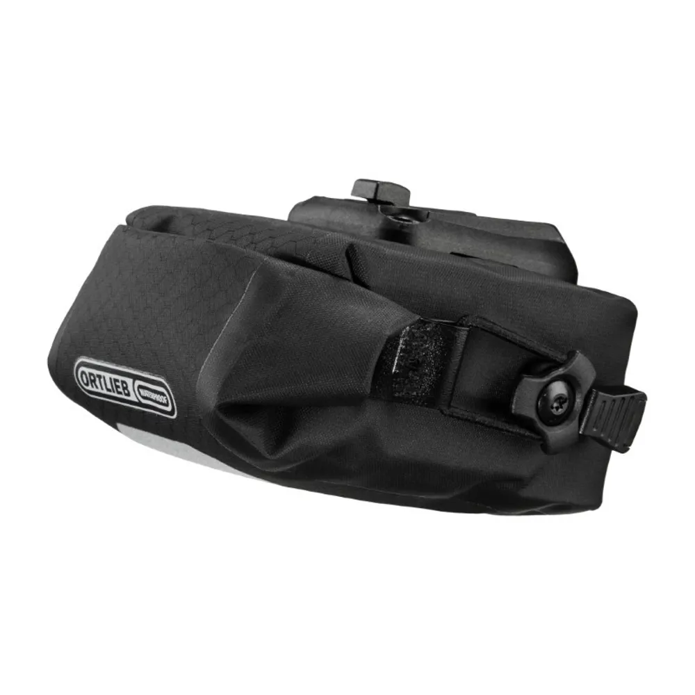 uPRISE Bikes Ortlieb Micro Two Saddle Bag - 0.5 Litre - Black | Price match, 365 day return s, 18-Month Warranty, Finance Available & Free UK Delivery