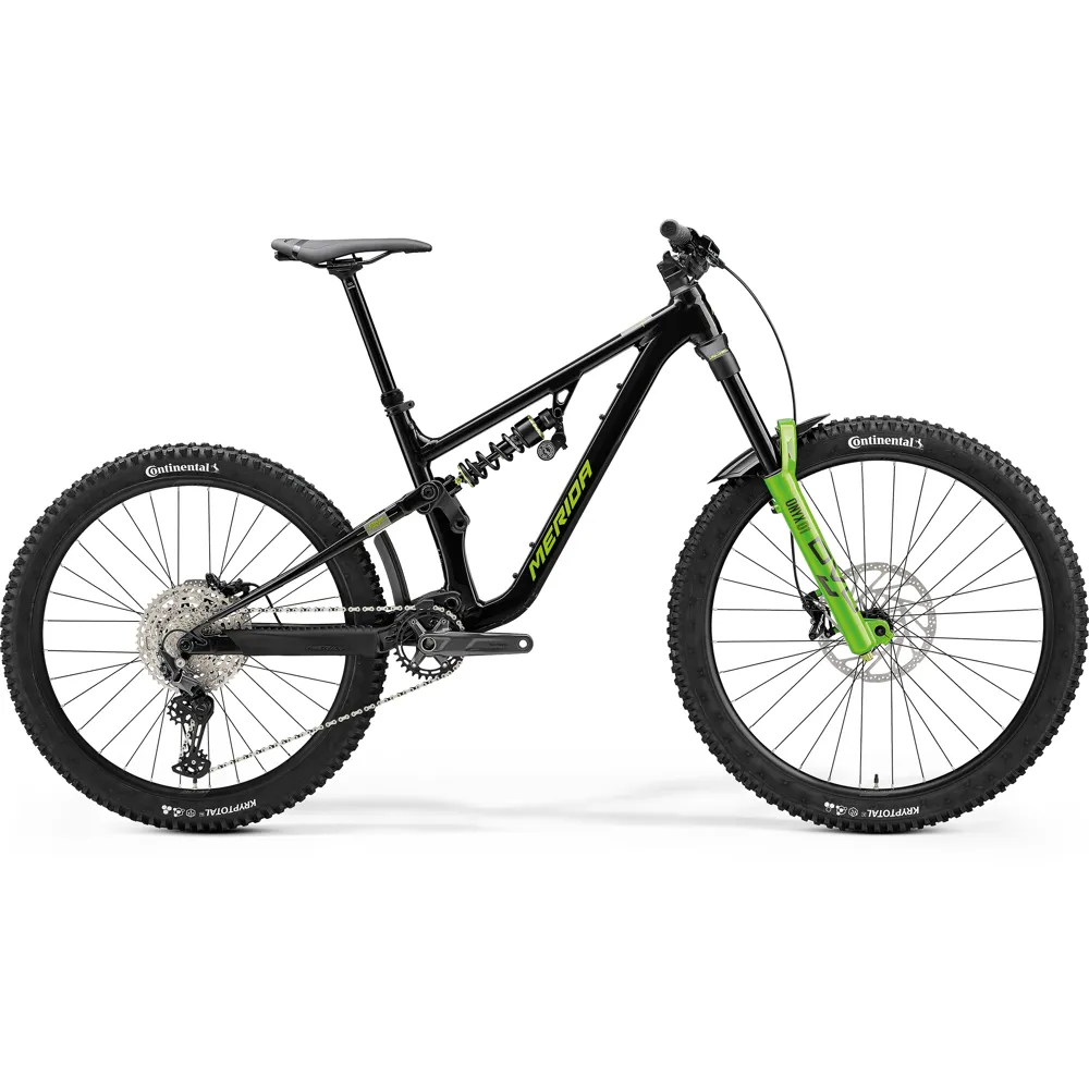 uPRISE Bikes Merida One-Sixty FR 600 2024 Full Suspension Mountain Bike - Black | Price match, 365 day return s, 18-Month Warranty, Finance Available & Free UK Delivery