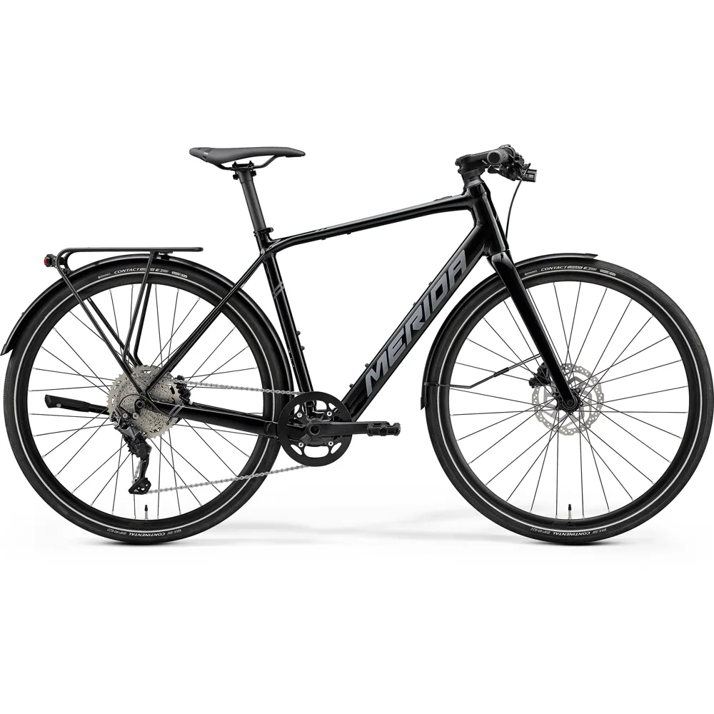 uPRISE Bikes Merida eSpeeder 400 EQ Electric Urban Bike - Black | Price match, 365 day return s, 18-Month Warranty, Finance Available & Free UK Delivery