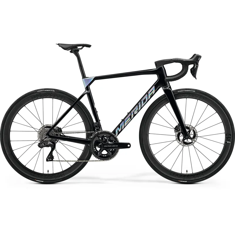 Merida Scultura Team 2024 Carbon Road Bike Black Silver