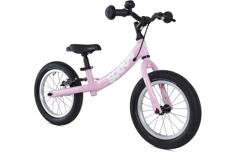 Ridgeback Scoot XL 14w 2024 Kids Balance Bike - Pink-1