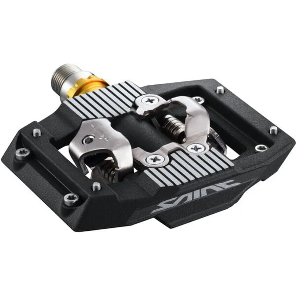 uPRISE Bikes Shimano Saint M821 SPD MTB Pedals - Black | Price match, 365 day return s, 18-Month Warranty, Finance Available & Free UK Delivery