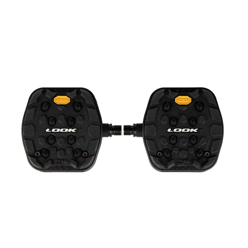 uPRISE Bikes Look Trail Grip Flat Pedal - Black | Price match, 365 day return s, 18-Month Warranty, Finance Available & Free UK Delivery