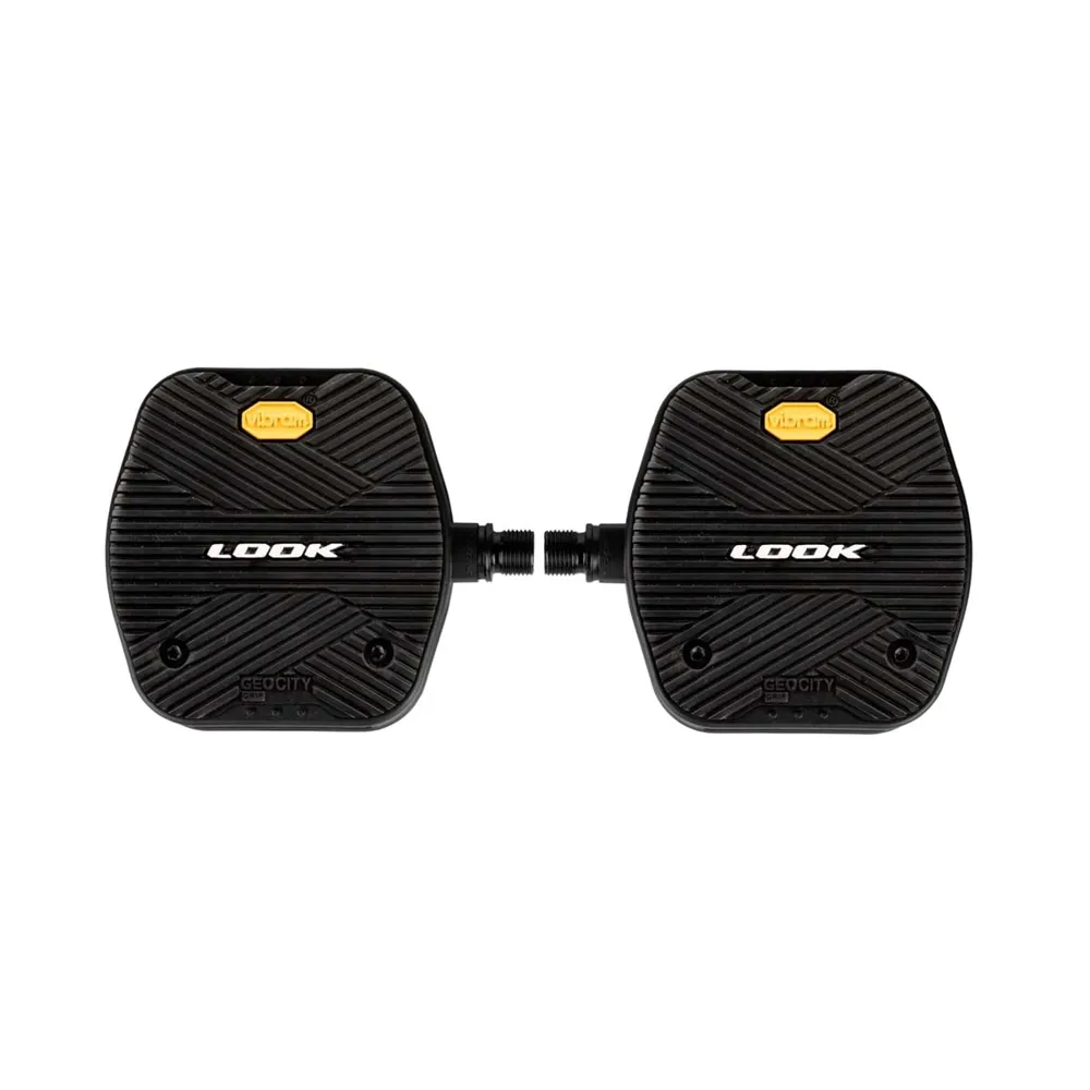 uPRISE Bikes Look Geo City Grip Flat Pedal - Black | Price match, 365 day return s, 18-Month Warranty, Finance Available & Free UK Delivery