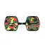 Look Geo City Grip Flat Pedal - Camo