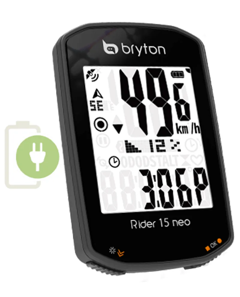 Bryton Rider 15E Neo GPS Cycle Computer-2