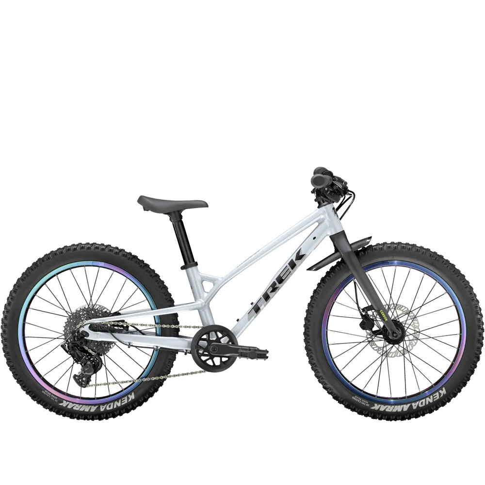 uPRISE Bikes Trek Wahoo 20 Trail 2025 Kid's Mountain Bike - Plasma Grey Pearl | Price match, 365 day return s, 18-Month Warranty, Finance Available & Free UK Delivery