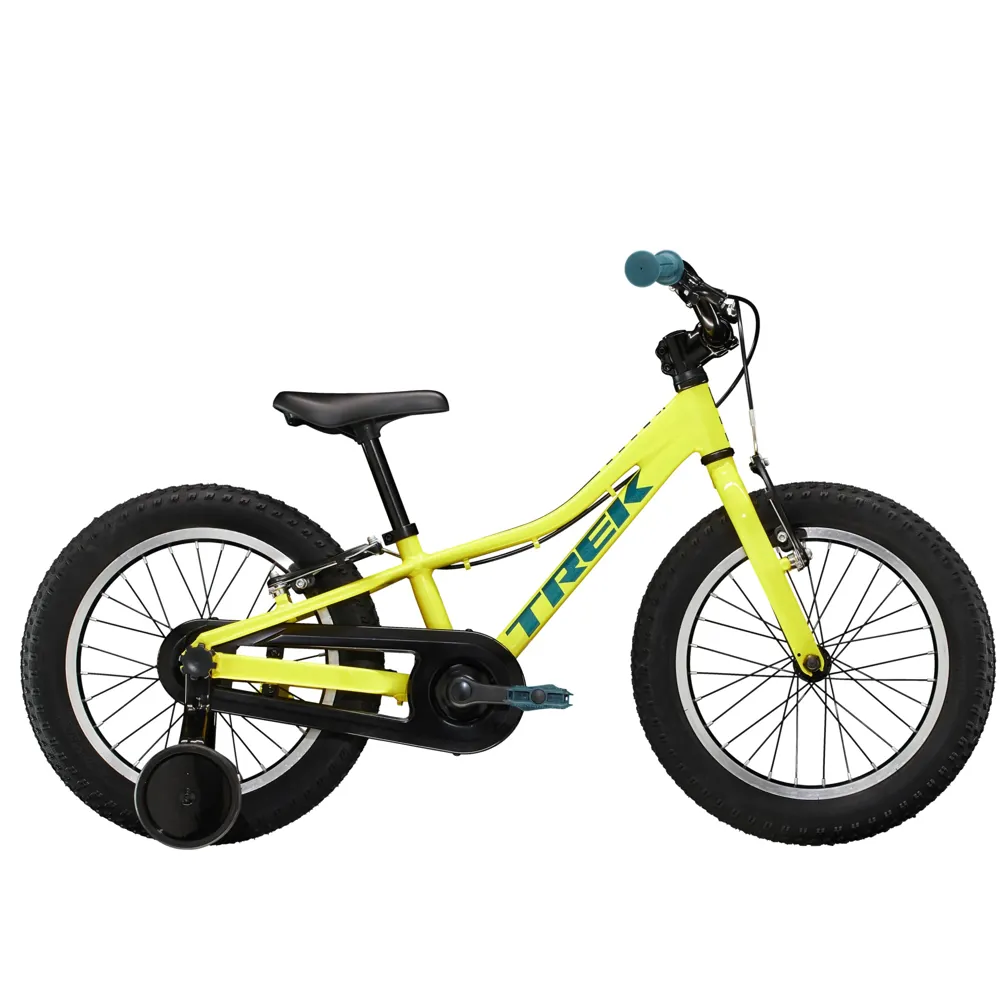 uPRISE Bikes Trek Precaliber 16 Freewheel 2025 Kids Bike - Volt | Price match, 365 day return s, 18-Month Warranty, Finance Available & Free UK Delivery