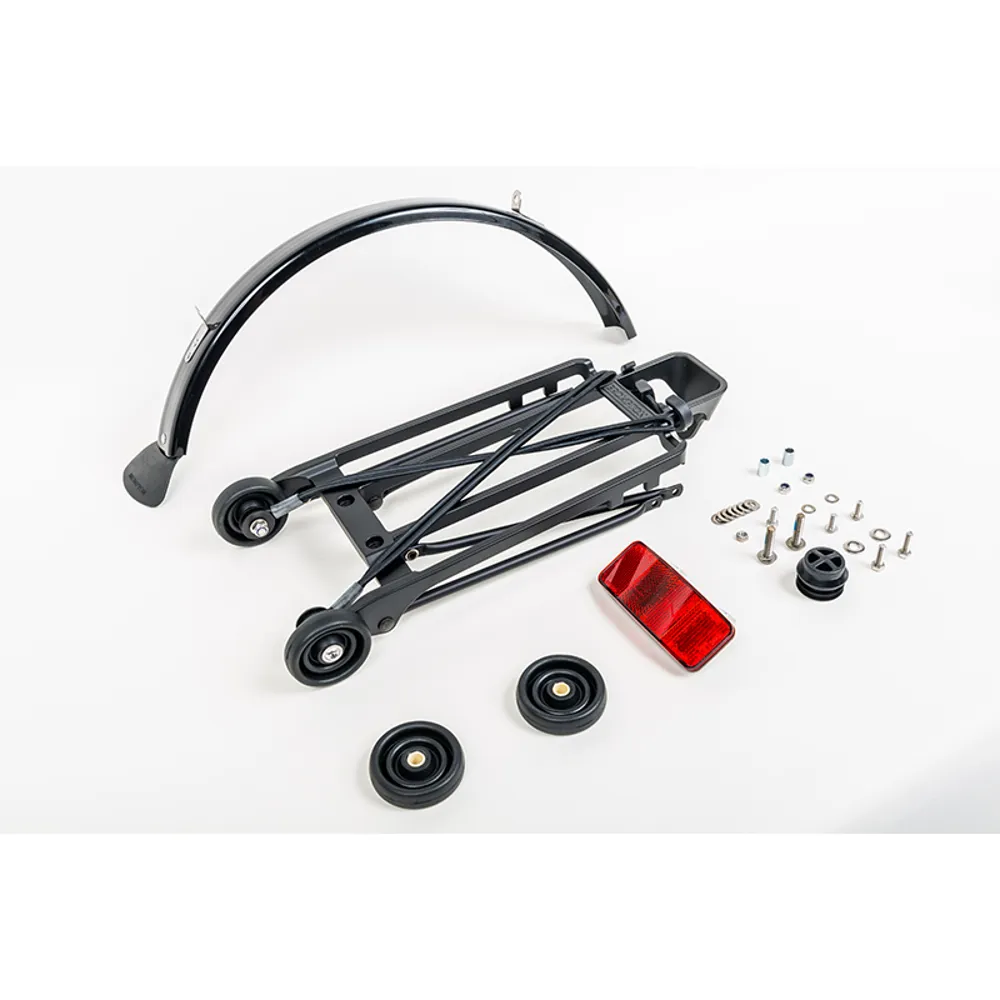 uPRISE Bikes Brompton Complete Rear Rack Kit 6mm - Black | Price match, 365 day return s, 18-Month Warranty, Finance Available & Free UK Delivery