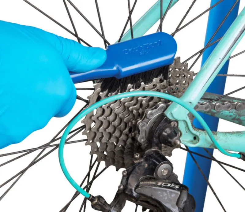 Park Tool GSC-4 Cassette Cleaning Brush - Blue-4