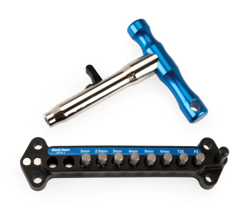 Park Tool QTH-1 Quick Change Driver Set - Blue-1