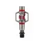 Crank Brothers Eggbeater 3 Clipless MTB Pedals - Silver/Red