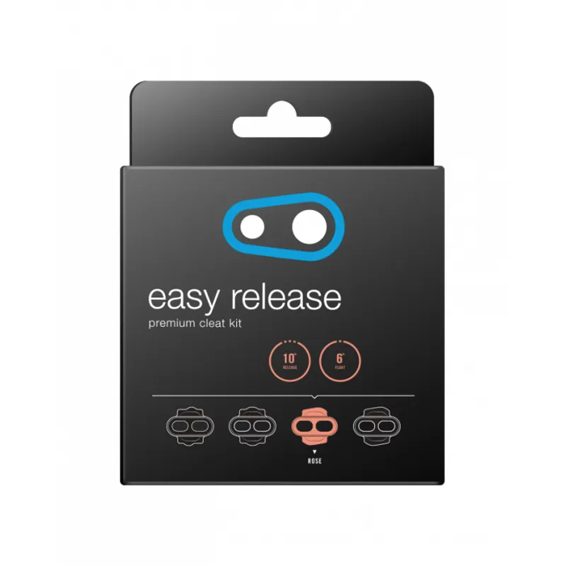 Crank Brothers Easy Release Cleats - 6 Degree float - Rose-1