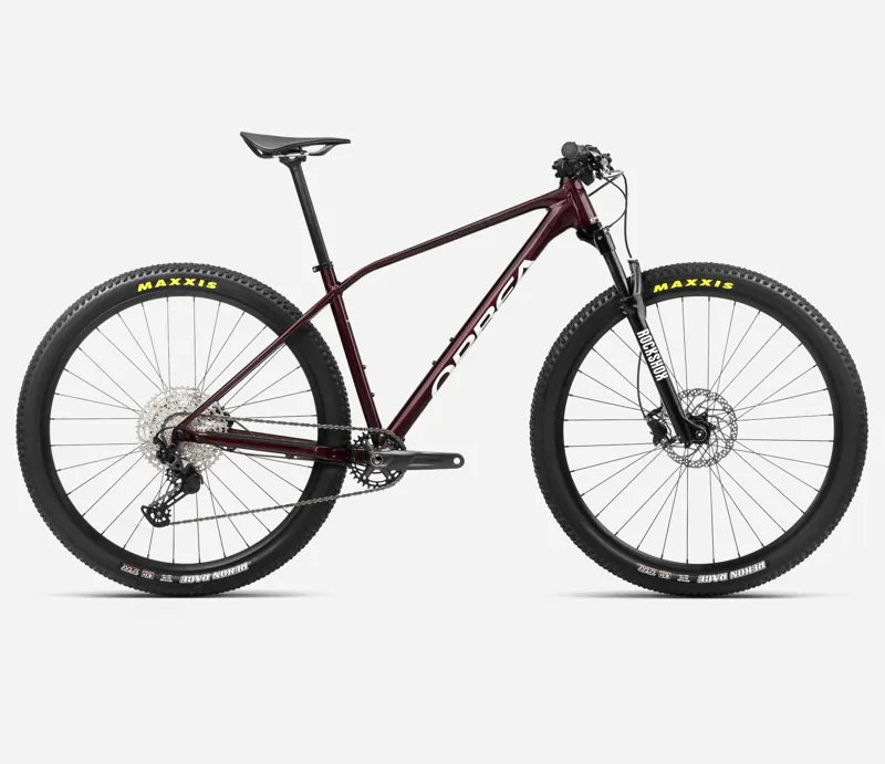 Orbea Alma H20 29er 2024 Hardtail Mountain Bike Dark Red/Chic White