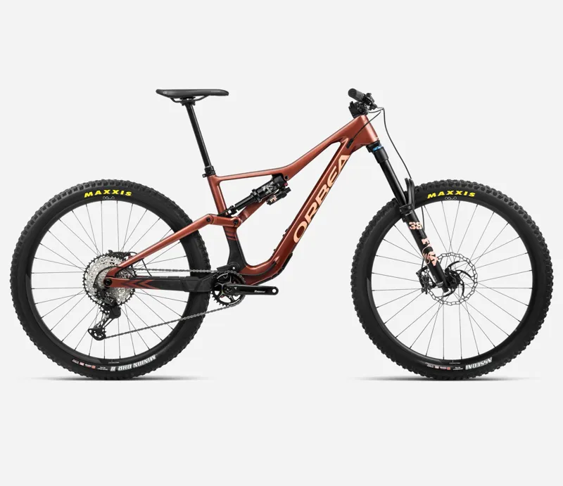 Orbea Rallon M10 29er 2024 Full Suspension MTB Mars Red Black