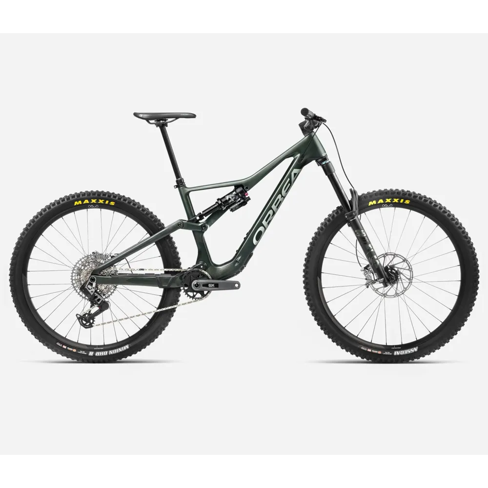 uPRISE Bikes Orbea Rallon M11 AXS 29er 2024 Full Suspension MTB - Forest Green/Blue | Price match, 365 day return s, 18-Month Warranty, Finance Available & Free UK Delivery