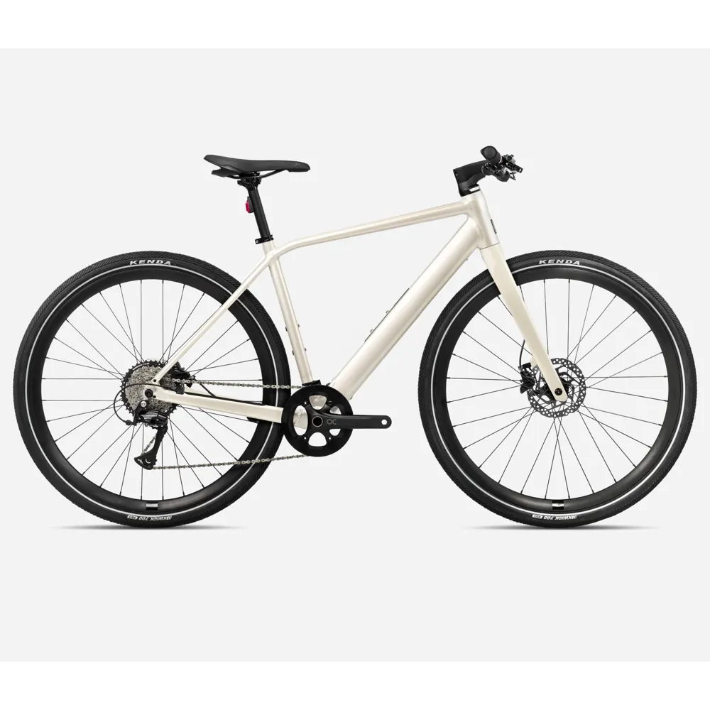 uPRISE Bikes Orbea Vibe H30 2024 Electric Hybrid Bike - Ivory White | Price match, 365 day return s, 18-Month Warranty, Finance Available & Free UK Delivery