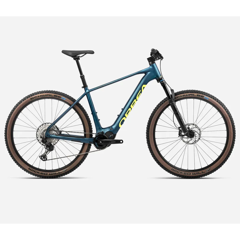 uPRISE Bikes Orbea Urrun 10 29er 2024 Electric Mountain Bike - Borealis Blue/Yellow | Price match, 365 day return s, 18-Month Warranty, Finance Available & Free UK Delivery