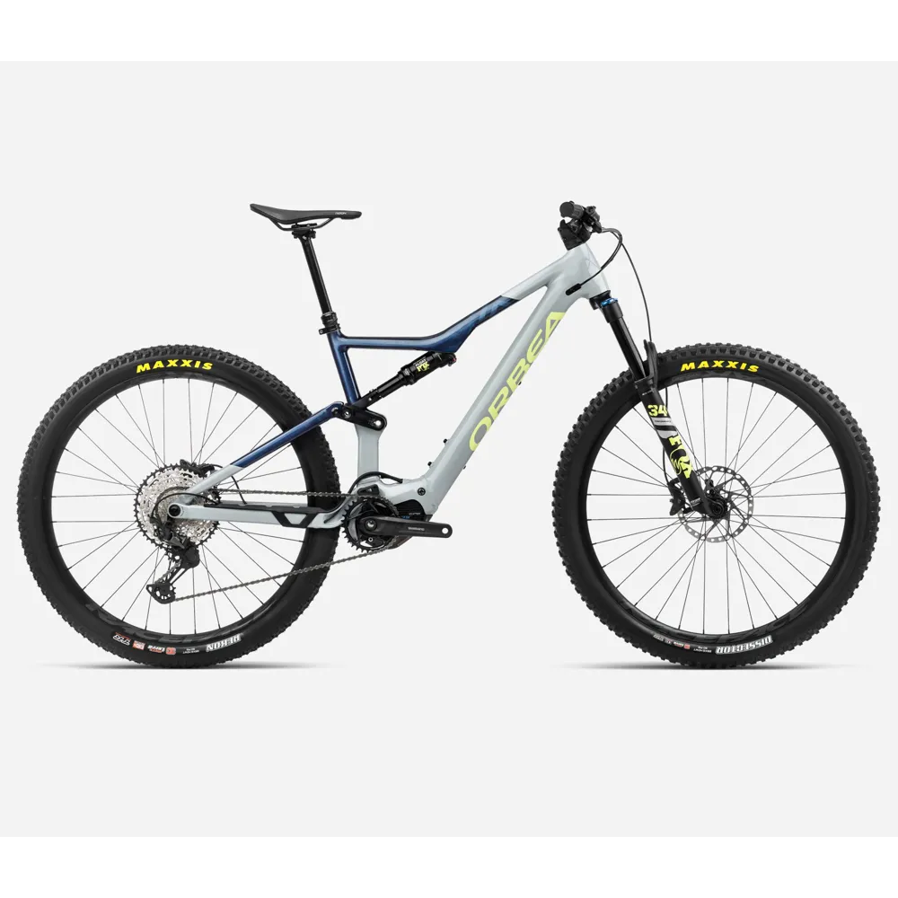 uPRISE Bikes Orbea Rise H20 29er 2024 Electric Mountain Bike - Iceberg Grey/Blue | Price match, 365 day return s, 18-Month Warranty, Finance Available & Free UK Delivery