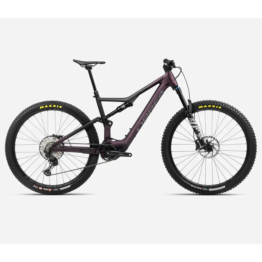 uPRISE Bikes Orbea Rise H20 29er 2024 Electric Mountain Bike - Mulberry/Black | Price match, 365 day return s, 18-Month Warranty, Finance Available & Free UK Delivery