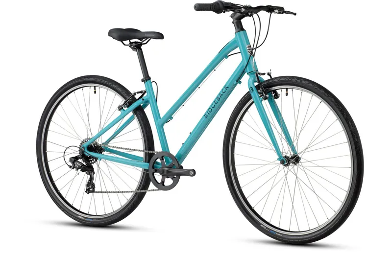 Ridgeback Comet Open Frame 2025 Women's Hybrid Bike - Green-1
