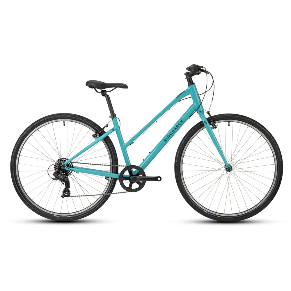 uPRISE Bikes Ridgeback Comet Open Frame 2025 Women's Hybrid Bike - Green | Price match, 365 day return s, 18-Month Warranty, Finance Available & Free UK Delivery