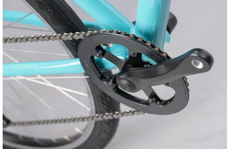 Ridgeback Comet Open Frame 2025 Women's Hybrid Bike - Green-5